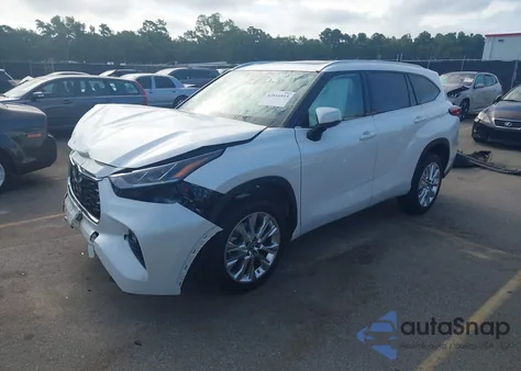 2022 Toyota Highlander Limited from USA, damaged, VIN 5TDYZRAH6NS138146